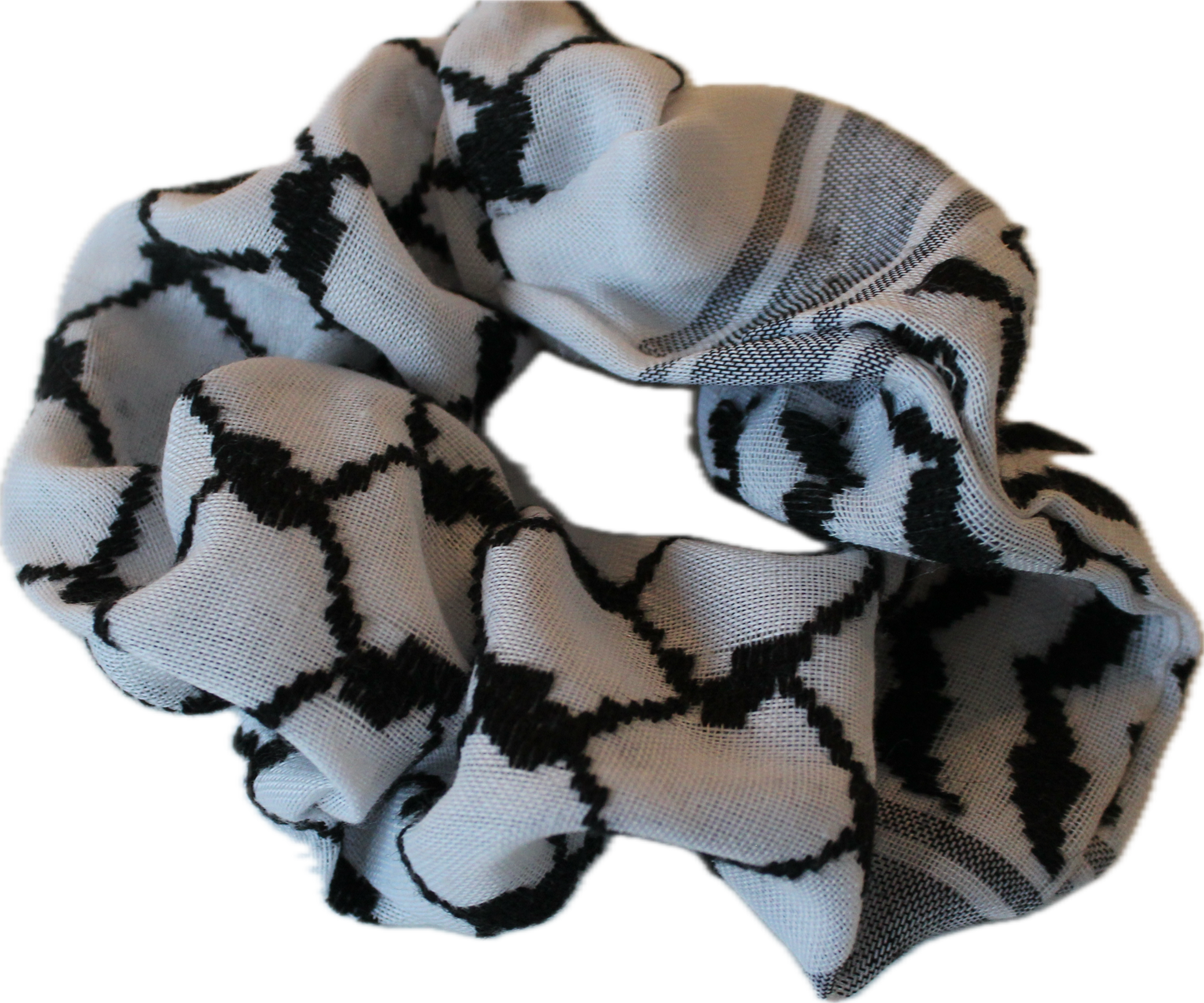 kuffiyeh scrunchie